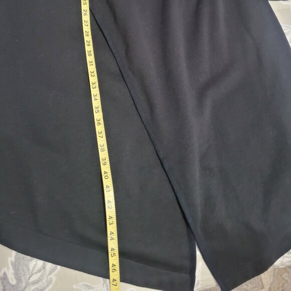 UGG Long Black Sweatshirt Open Front Wrap Cardigan Size Medium NWT - Picture 6 of 9